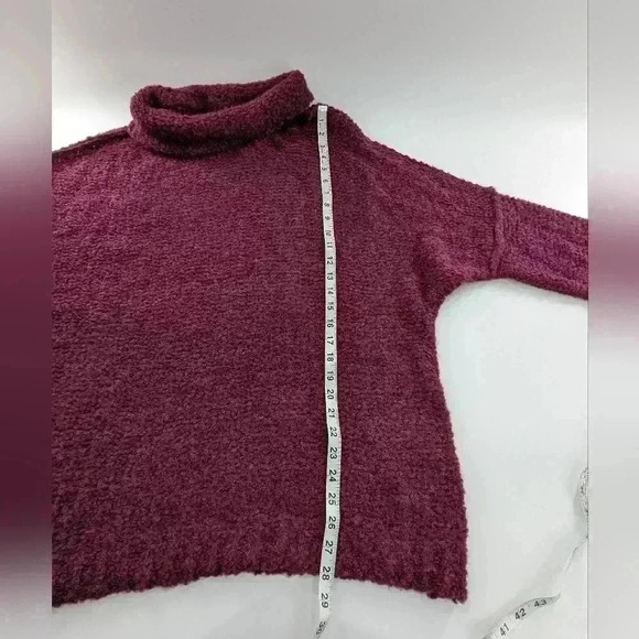 Free People She's All That Knit Alpaca Blend Turtleneck Sweater Women's Medium - Picture 8 of 11